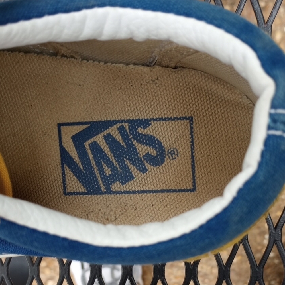 VANS Blue and Yellow Sneakers - Picture 3 of 6